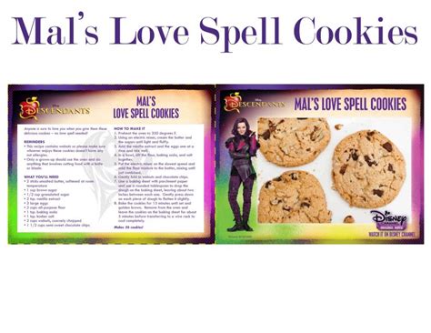 Love spell cookies